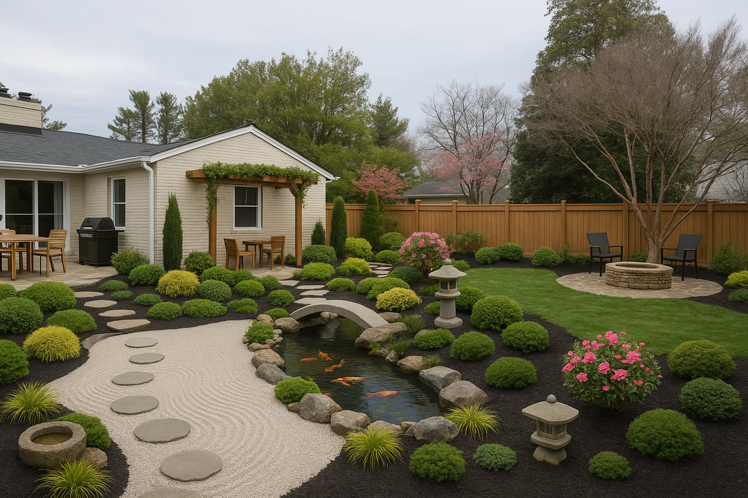 Japanese Garden Design by Instascape delivered by ServeScape