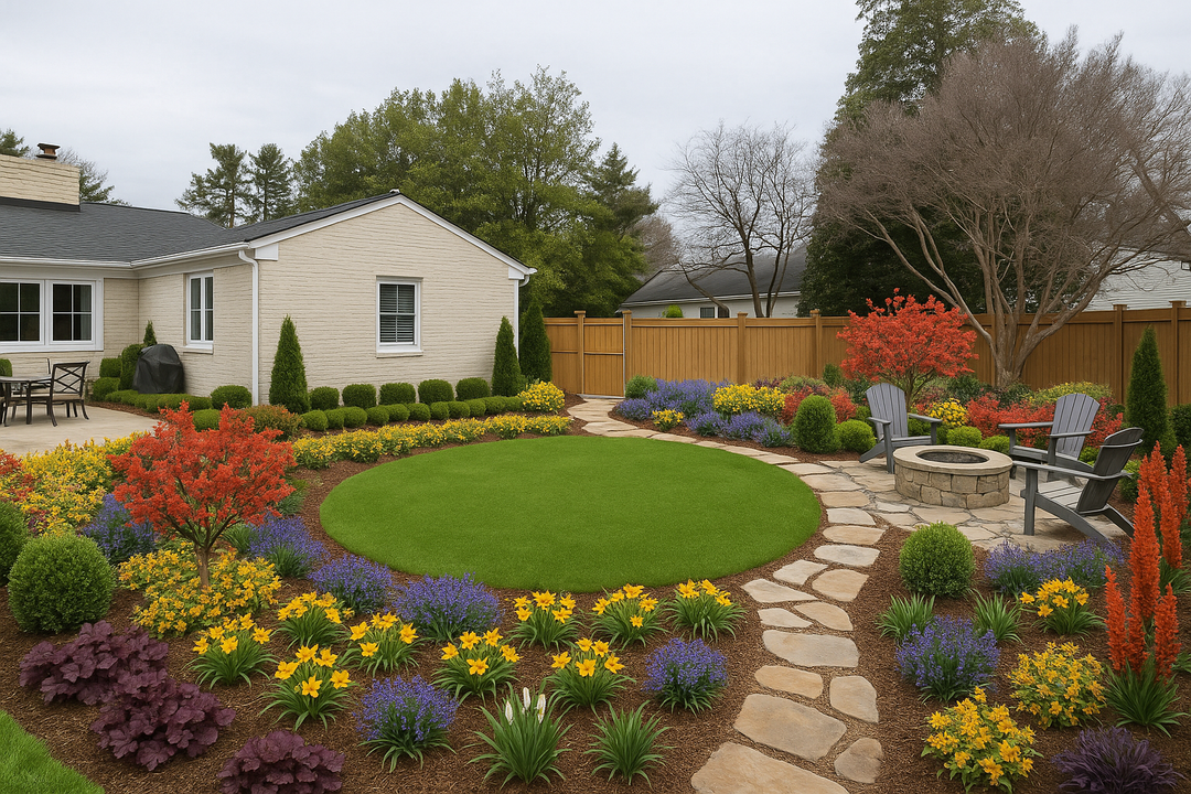Cottage Garden Design by InstaScape Delivered by ServeScape