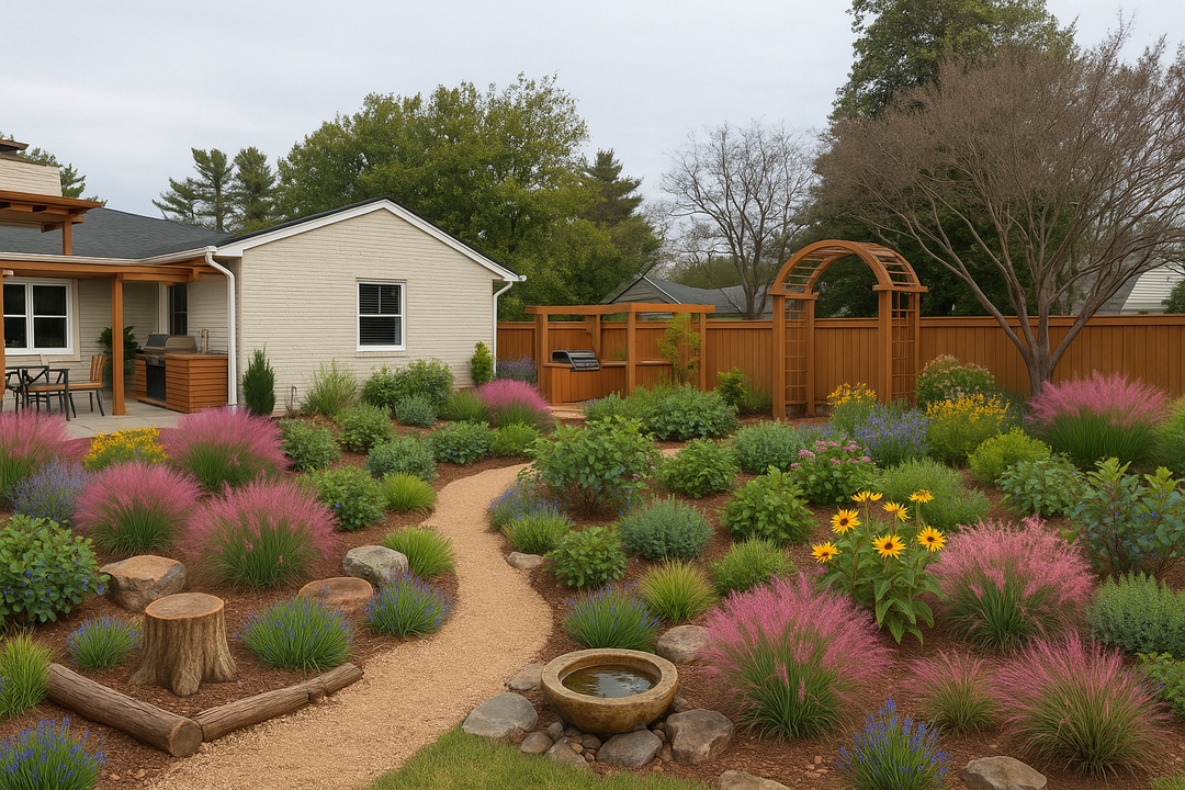 Wild and Native Garden Design from InstaScape Delivered by ServeScape