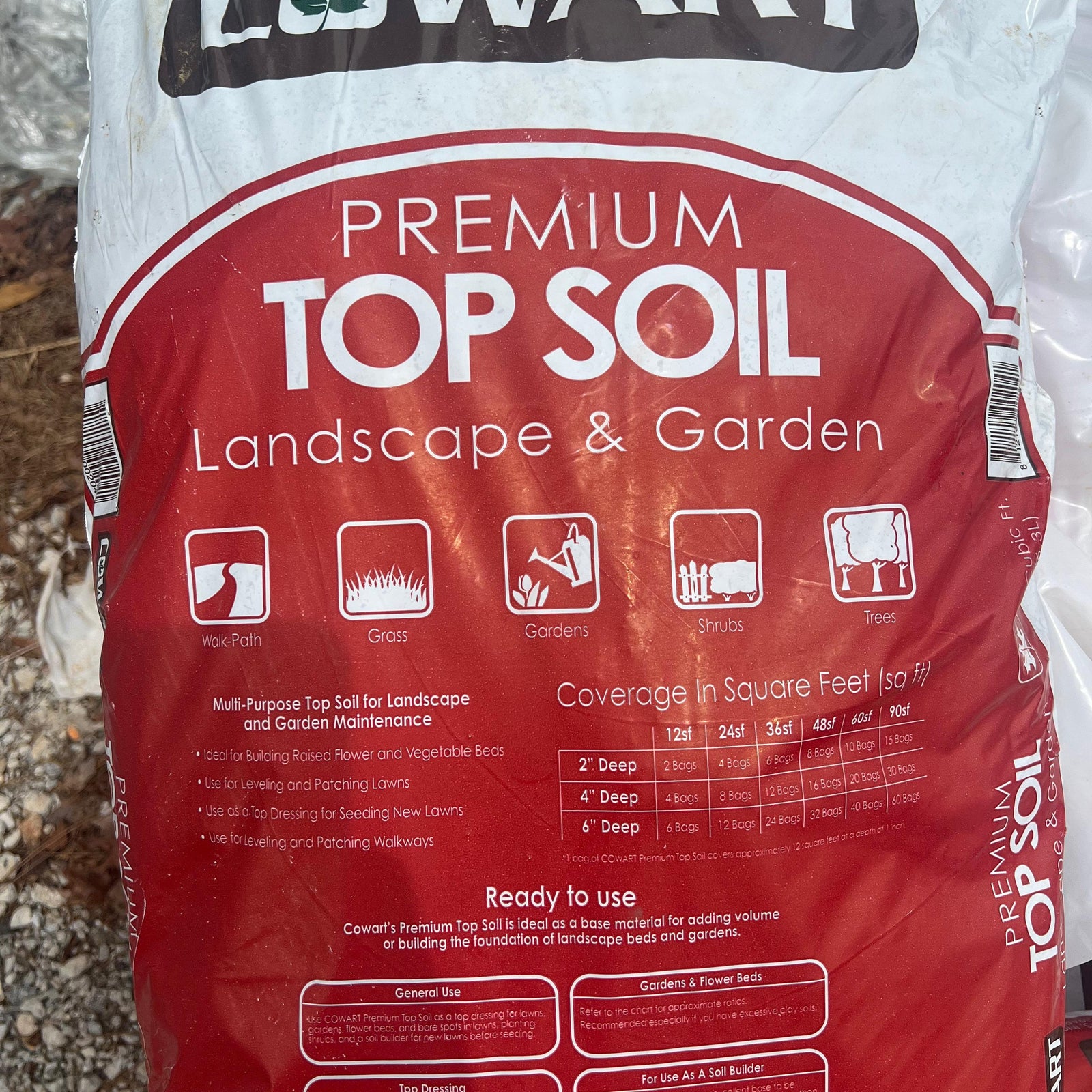 Cowart Premium Top Soil-ServeScape