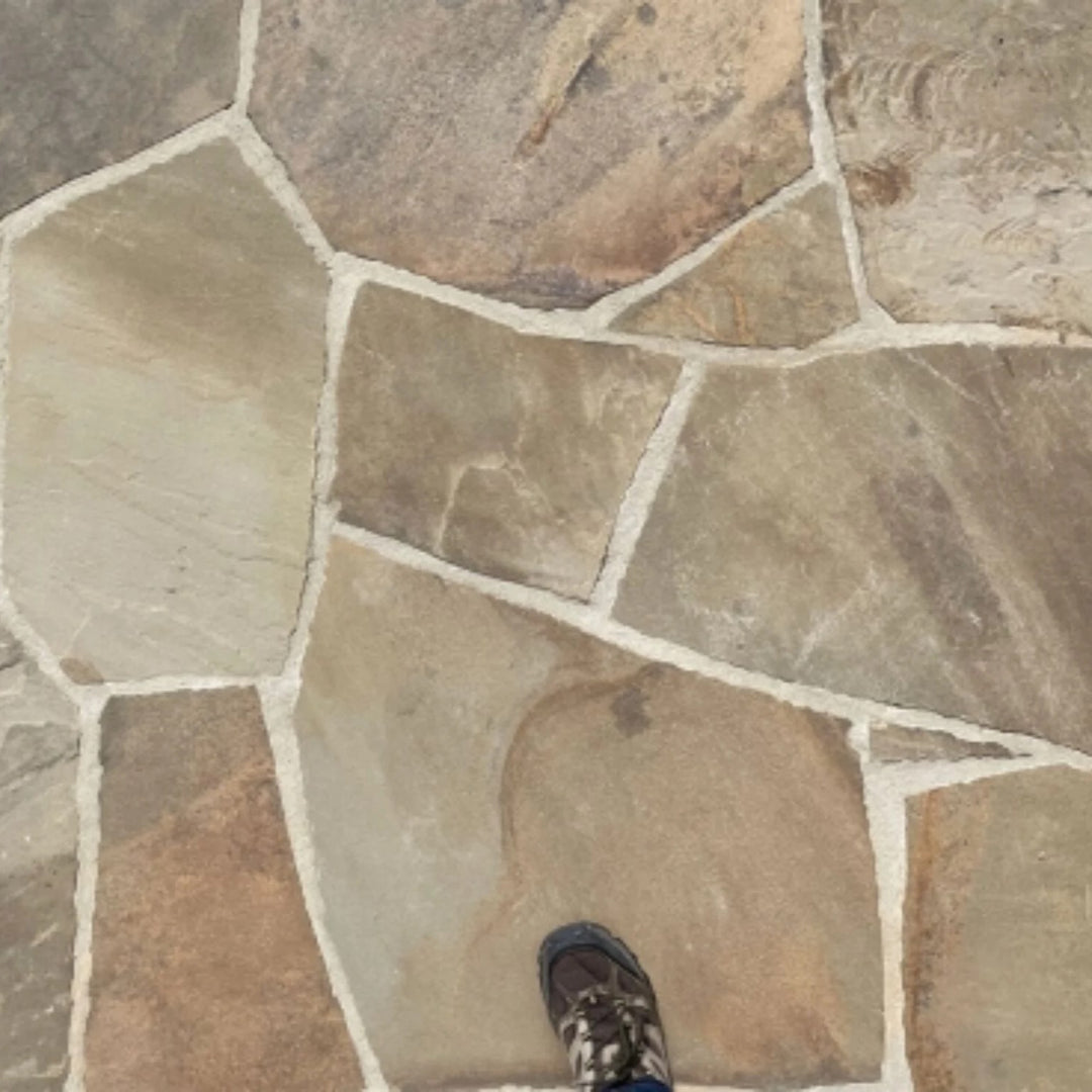 Outdoor Living Supply ~ Irregular Flagstone, Lincoln Creek-ServeScape