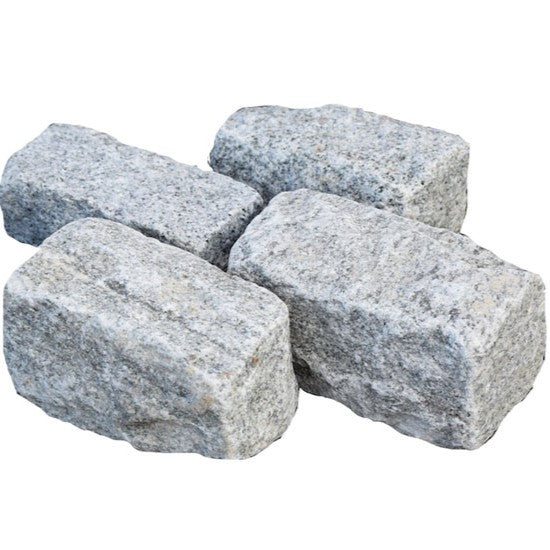 Outdoor Living Supply ~ Mountain Tumbled Cobble, Gray-ServeScape