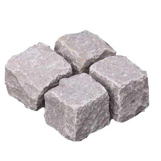 Outdoor Living Supply ~ Mountain Tumbled Cobble, Pink-ServeScape