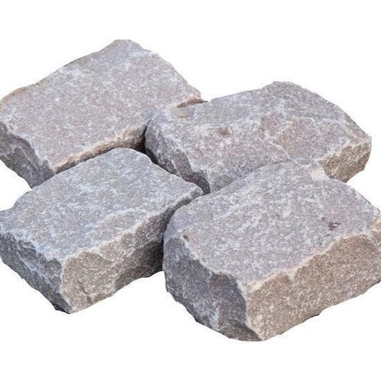 Outdoor Living Supply ~ Mountain Tumbled Cobble, Pink-ServeScape