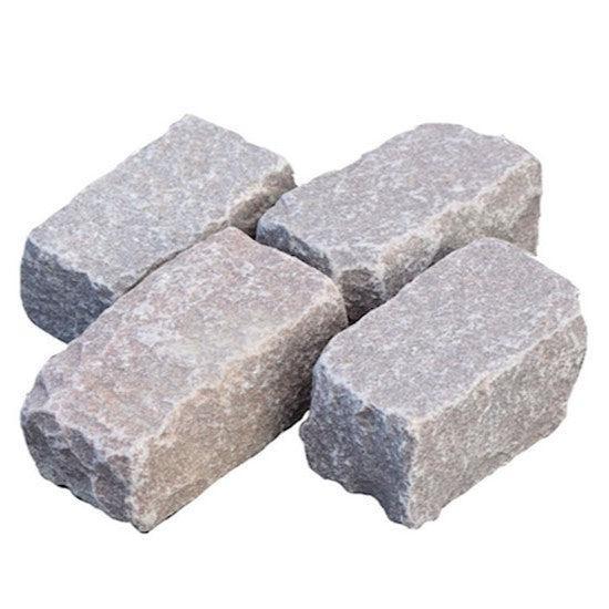Outdoor Living Supply ~ Mountain Tumbled Cobble, Pink-ServeScape