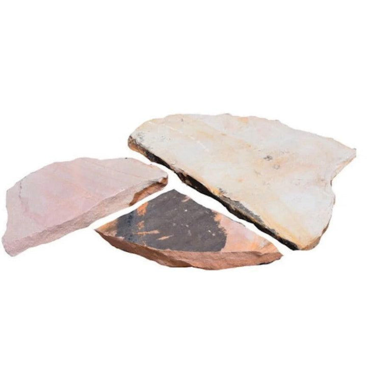 Outdoor Living Supply ~ Irregular Flagstone, Tennessee Variegated-ServeScape