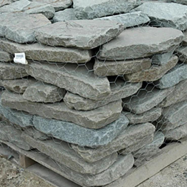 Outdoor Living Supply ~ Irregular Flagstone, PA Blue-ServeScape