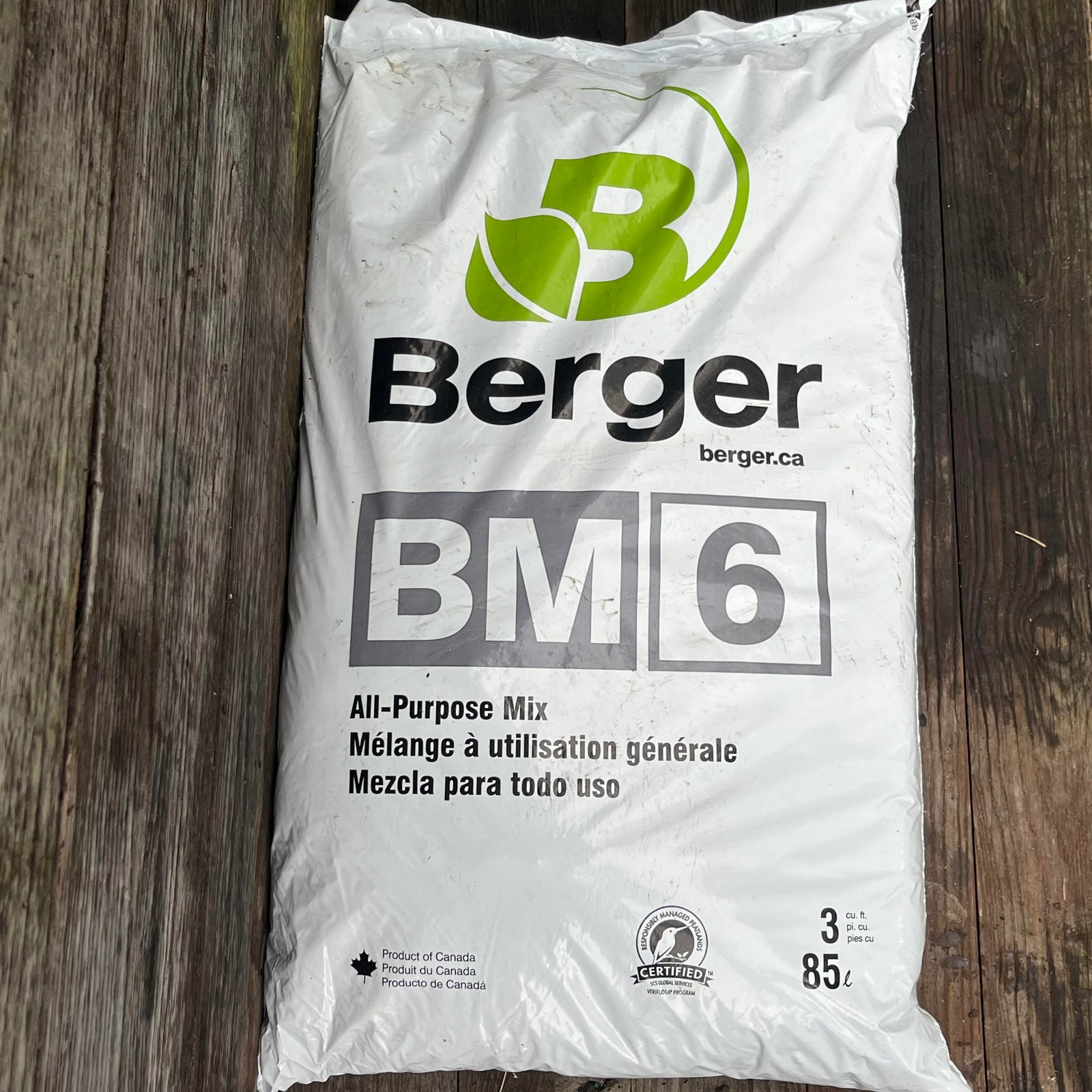 Berger ~ BM6 All-Purpose Mix-ServeScape