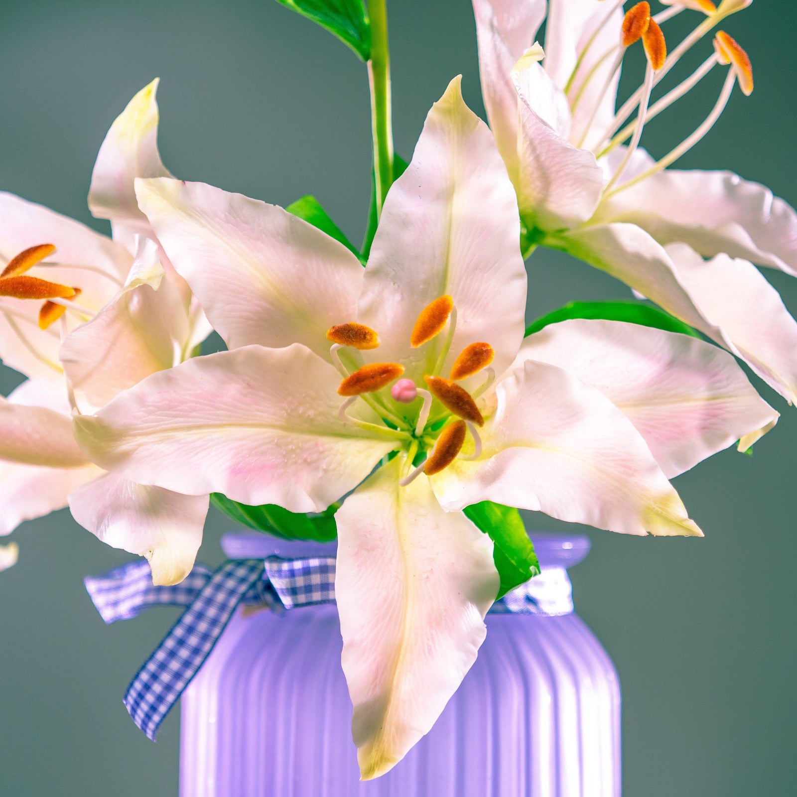 Lilium o. 'Sunny Bonaire' ~ Lily Looks™ Sunny Bonaire Oriental Lily-ServeScape