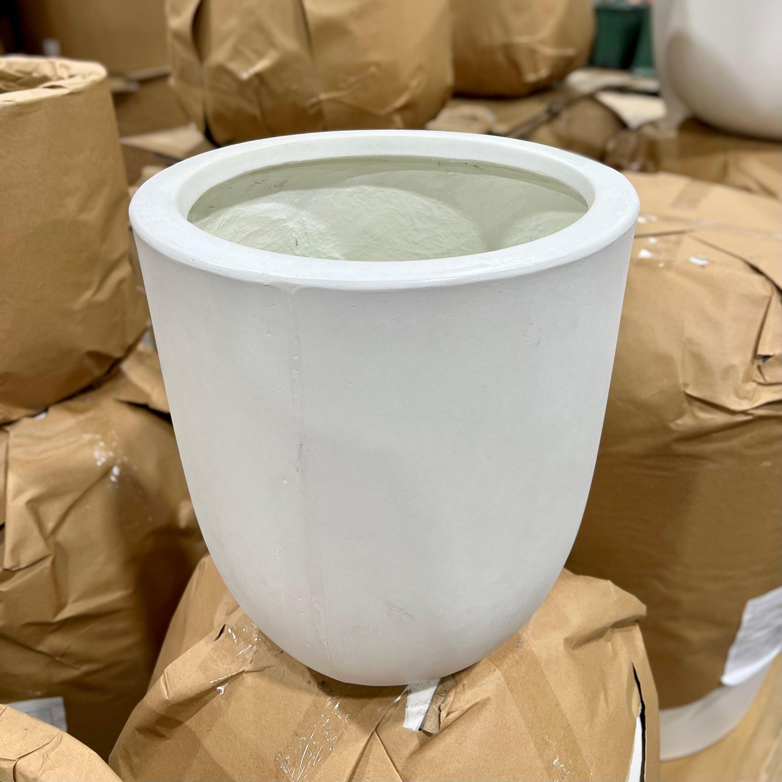 Outdoor ~ Fiberstone Bullet Pot-ServeScape