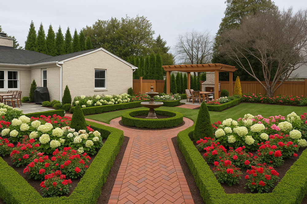 Designing a Traditional Garden: Formal Charm and Southern Heritage