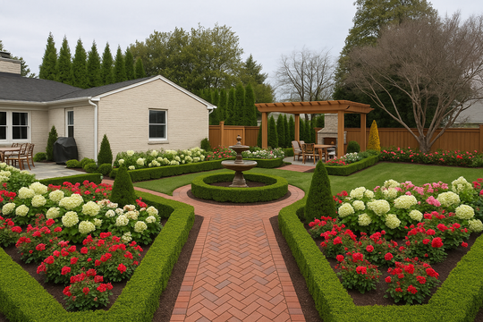 Designing a Traditional Garden: Formal Charm and Southern Heritage