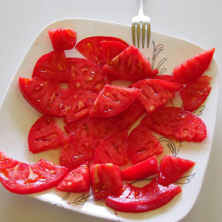 Solanum lycopersicum 'Brandywine' ~ Brandywine Tomato-ServeScape