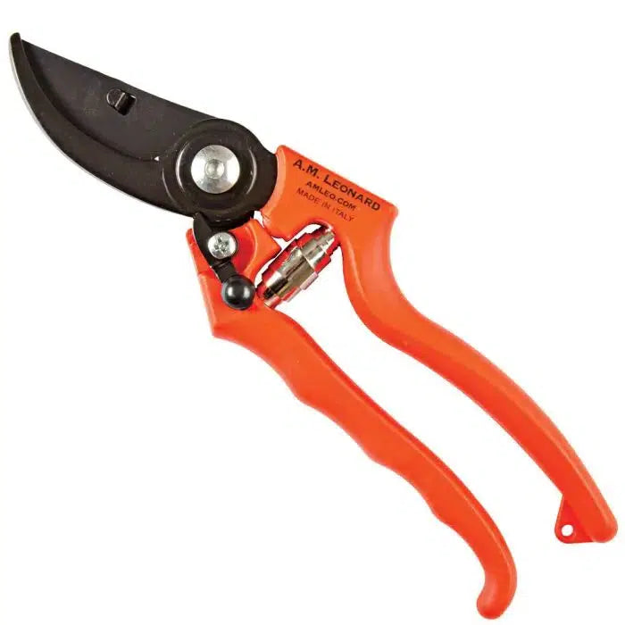 A.M Leonard ~ Ergonomic Bypass Pruner with Molded Grip 1 Inch Cut Capacity-ServeScape