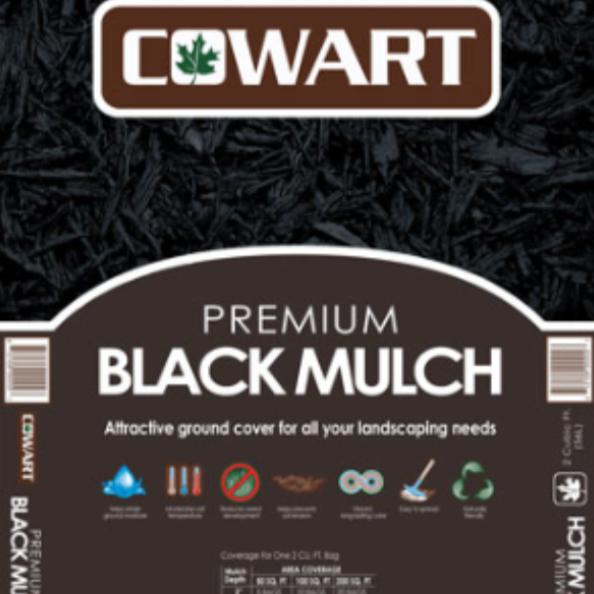 Cowart Premium Black Mulch-ServeScape