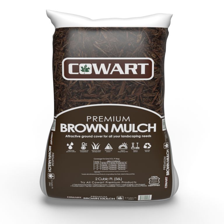 Cowart Premium Brown Mulch-ServeScape