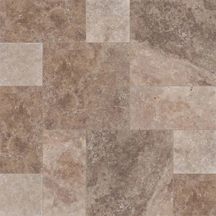Outdoor Living Supply ~ Serenade™ Tavertine, Spiced Walnut-ServeScape