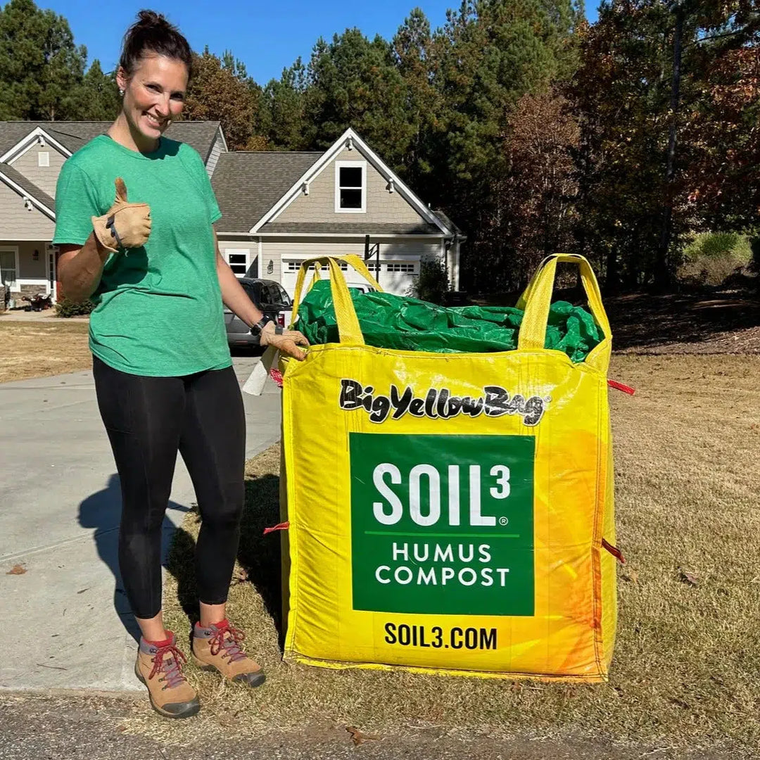 Soil³ ~ Humus Compost in a BigYellowBag-ServeScape