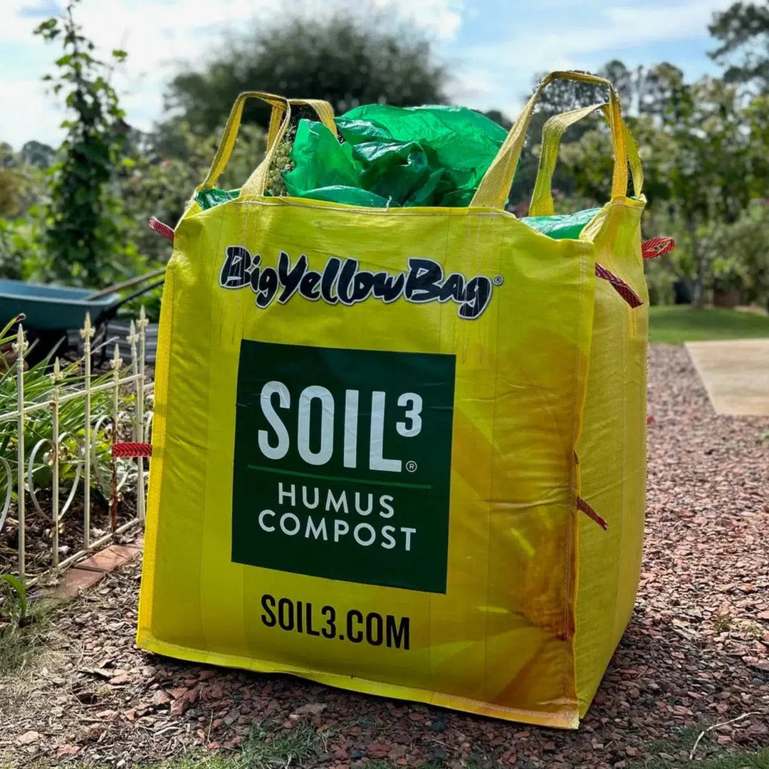 Soil³ ~ Humus Compost in a BigYellowBag-ServeScape