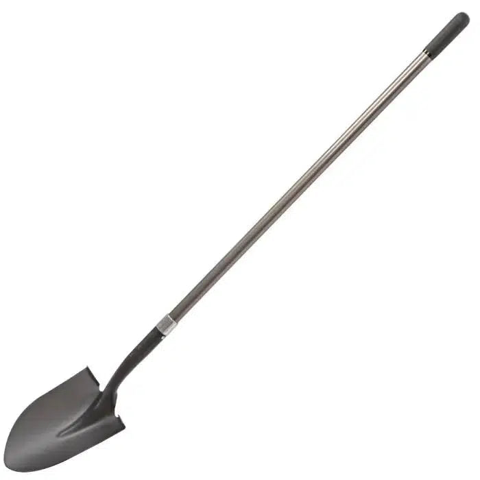 A.M Leonard ~ Contractor Round Point Open Back Shovel 48 Inch Fiberglass Handle-ServeScape