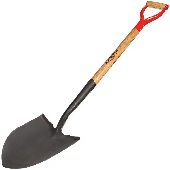 A.M Leonard ~ Forged Round Point Shovel with D-Grip Handle-ServeScape