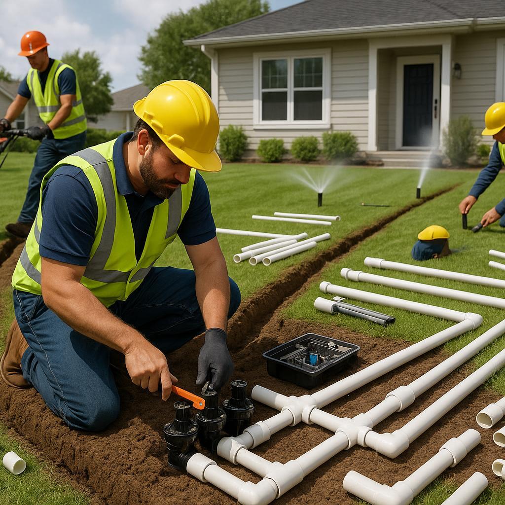 irrigation installation