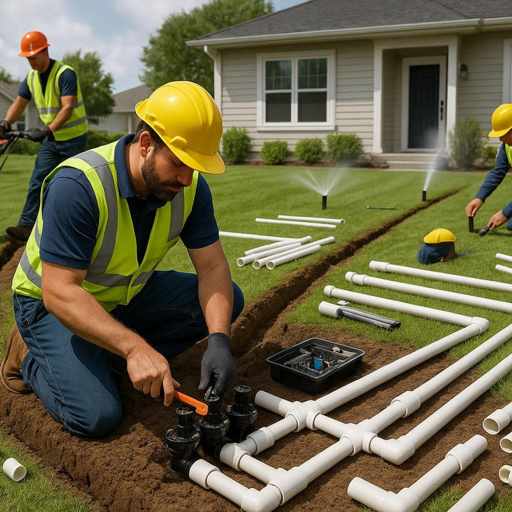 irrigation installation