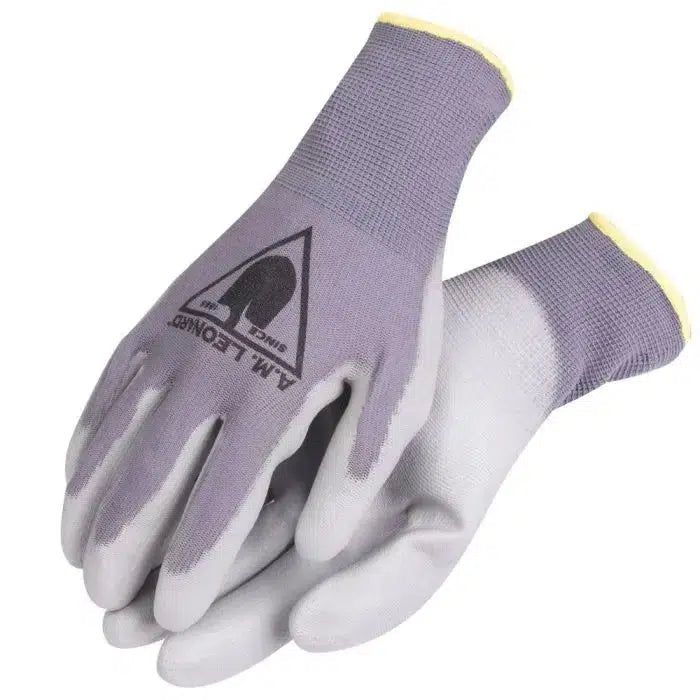 A.M Leonard ~ Polyurethane CoolSense Work Gloves-ServeScape