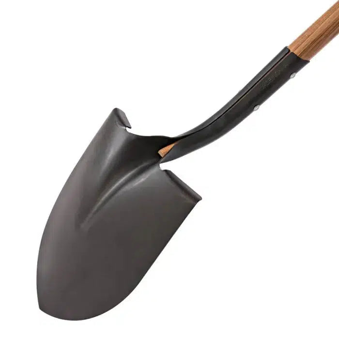 A.M Leonard ~ Contractor Round Point Open Back Shovel 48 Inch Wood Handle-ServeScape