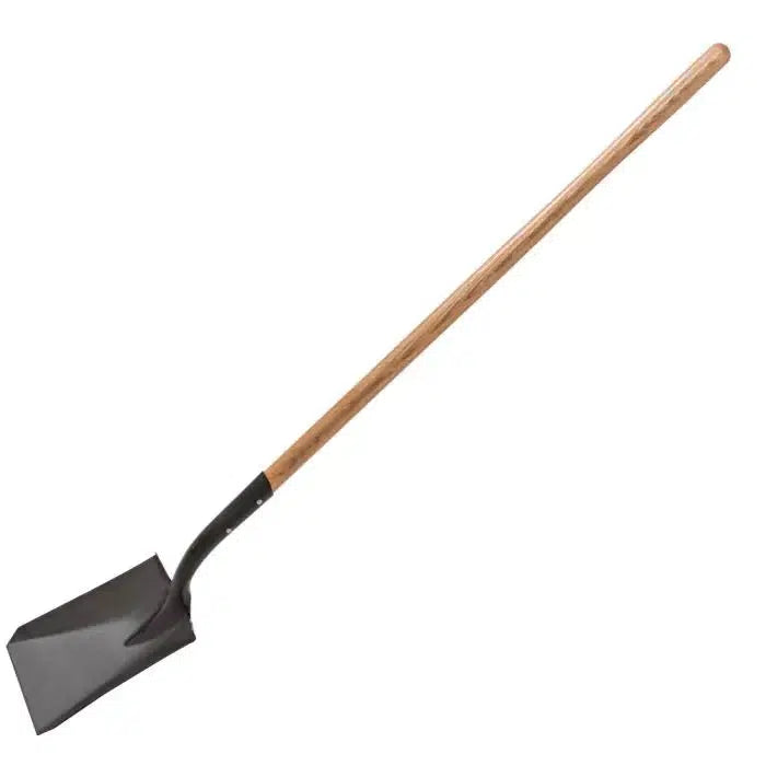 A.M Leonard ~ Contractor Square Open Back Shovel 48 Inch Wood Handle-ServeScape