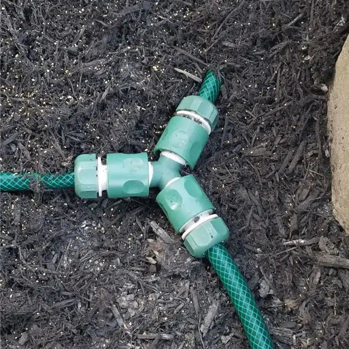 A.M Leonard ~ Simple Soaker Hose Garden Zone Watering Kit, 100ft Soaker 65ft PVC Hose-ServeScape