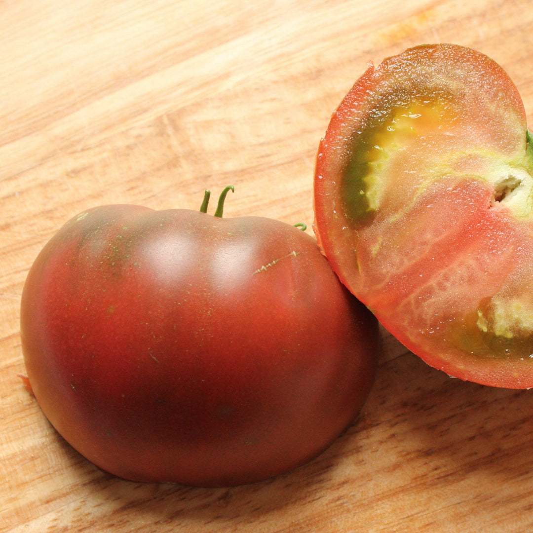 Solanum lycopersicum 'Black Krim' ~ Black Krim Tomato - Delivered By ServeScape
