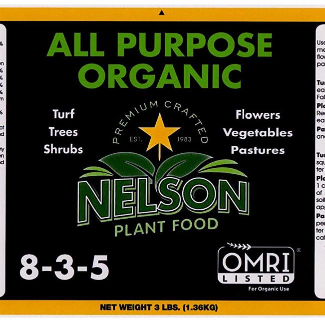 Nelson Plant Food® ~ All Purpose Organic-ServeScape
